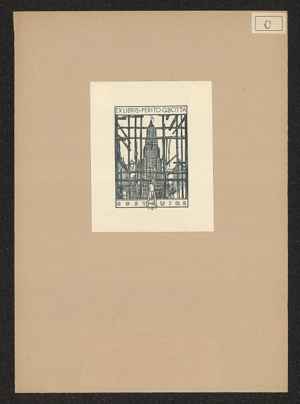 Giulio Cisari – Exlibris Botta Perito 