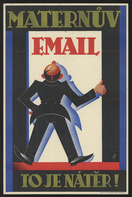 neznámý – Maternův email. To je nátěr! 