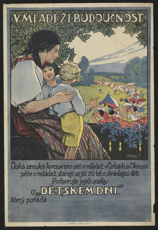 Adolf Brázda – Vmládeži budoucnost. Dětský den 