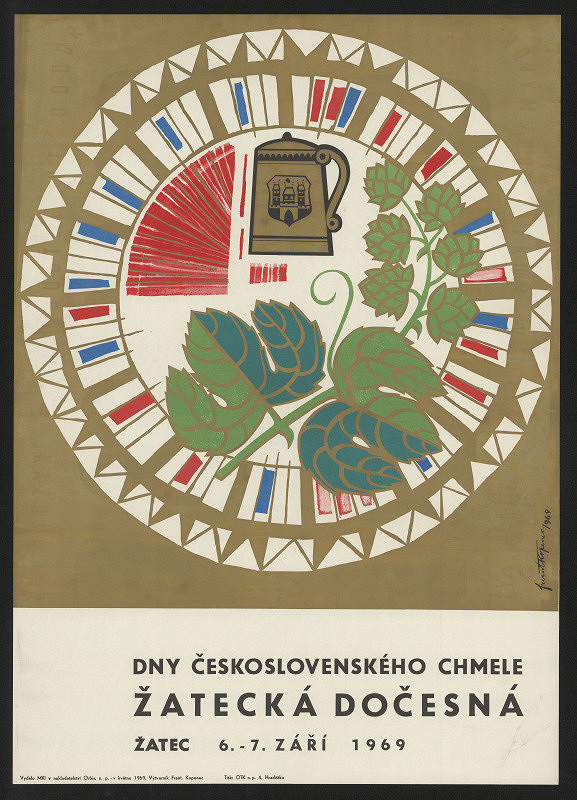 František Kopenec – Dny čs.chmele Žatecká dočesná 
