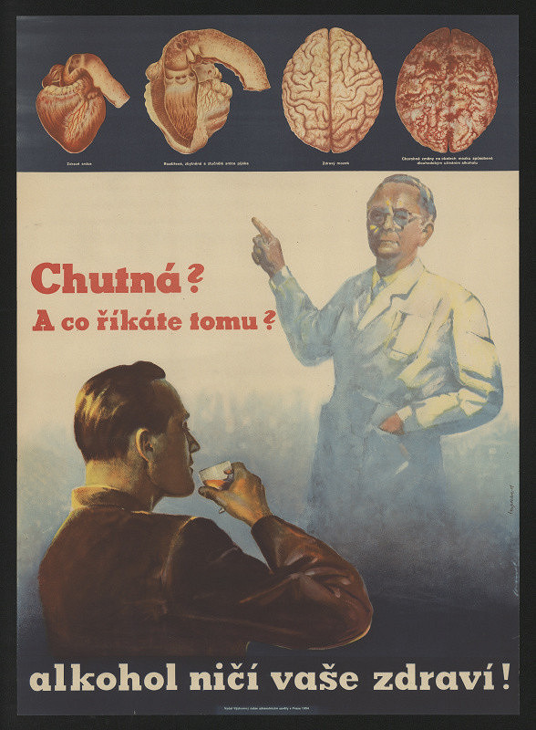 neznámý – Chutná? A co říkáte tomu? Alkohol ničí Vaše zdraví! 