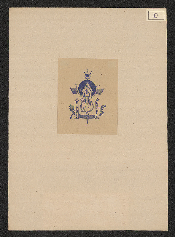 Ramon Compte Porta – Exlibris Compte R. Palma 