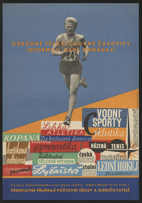 J. Svobodová – Odborné tělovýchovné časopisy informují, radí, pomáhají-časopisy ČSTV 