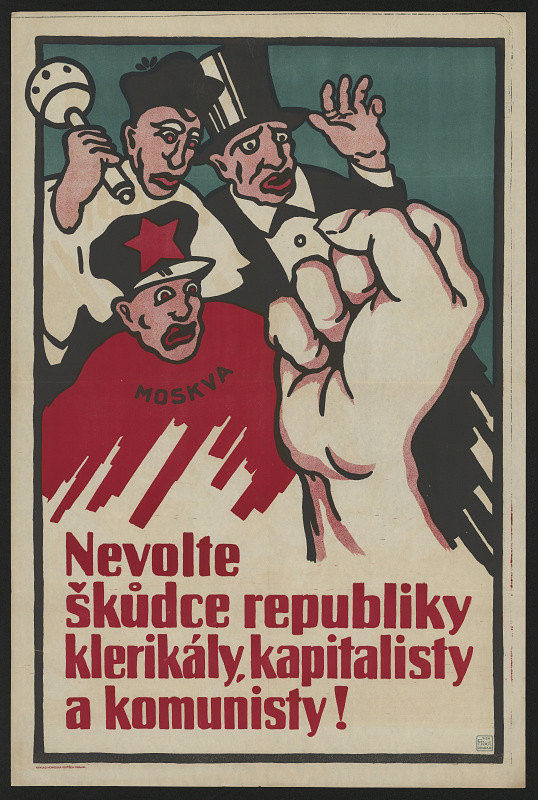 neznámý – Nevolte škůdce republiky 