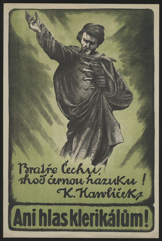 neznámý – Ani hlas klerikálům! 