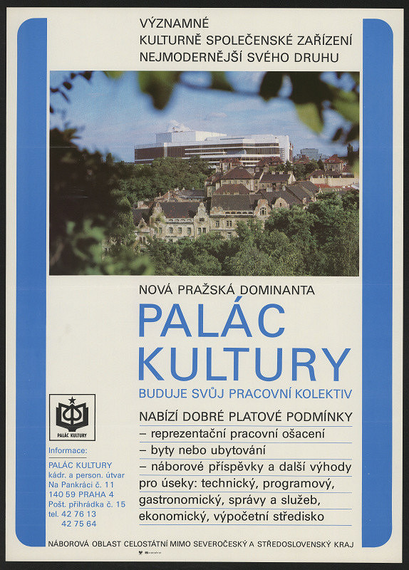 neznámý – Palác Kultury buduje svůj pracovní kolektiv 