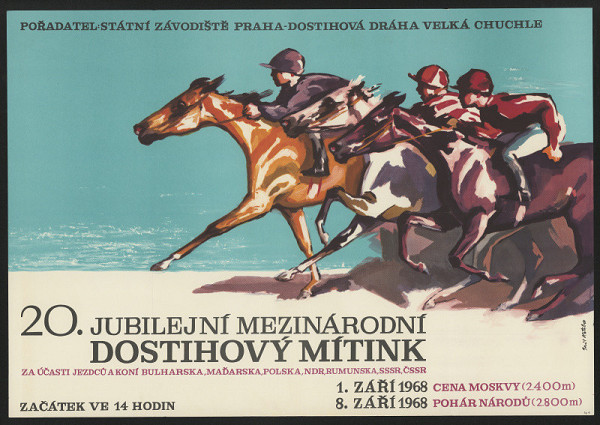 Emil Kotrba – 20. Jubilejní mezinárodní dostihový mítink 