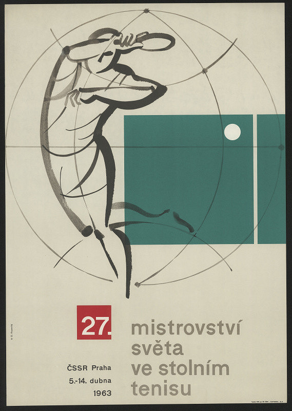 Oldřich Kopecký – 27.mistrovství světa ve stolním tenisu 