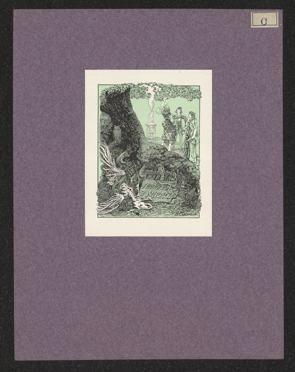 José Cuchy – Ex libris Frederich J. Miracle 