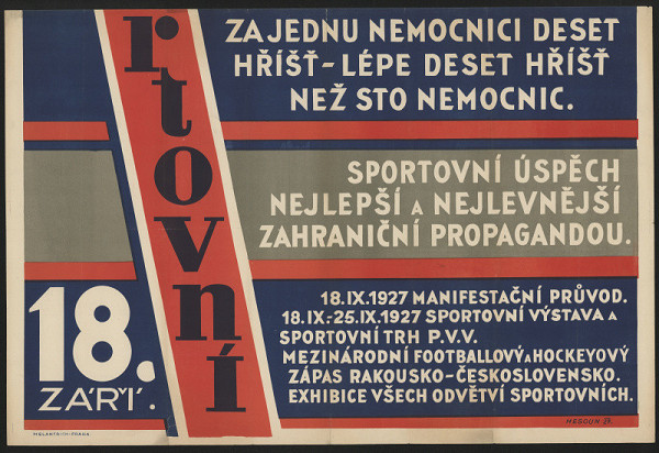 Josef Hesoun – Zdraví lidu největším bohatstvím 