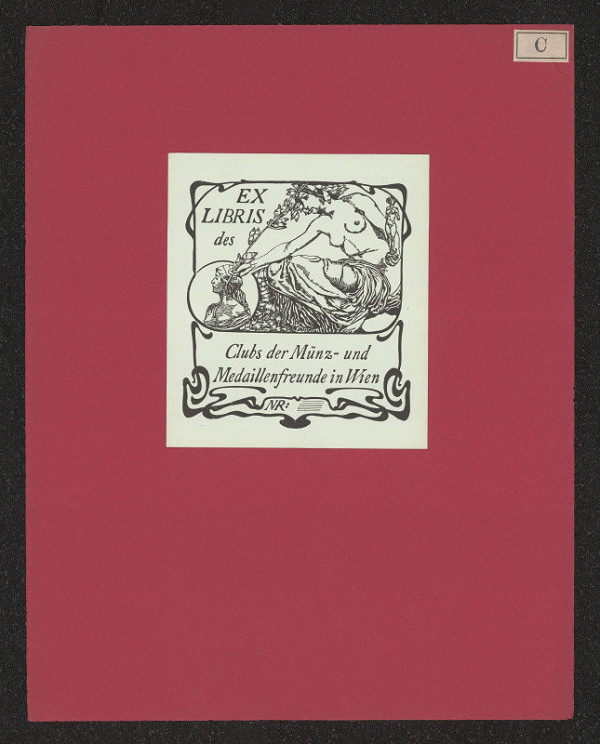 O. Czeschka – Exlibris  Club d. Münz. u. Medailenfreunde Wien 