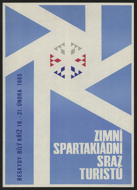 neznámý – Zimní spartakiádní sraz turistů 