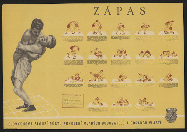 M. Juna – Zápas tělovýchova slouží růstu pokolení mladých budovatelů a obránců vlasti 
