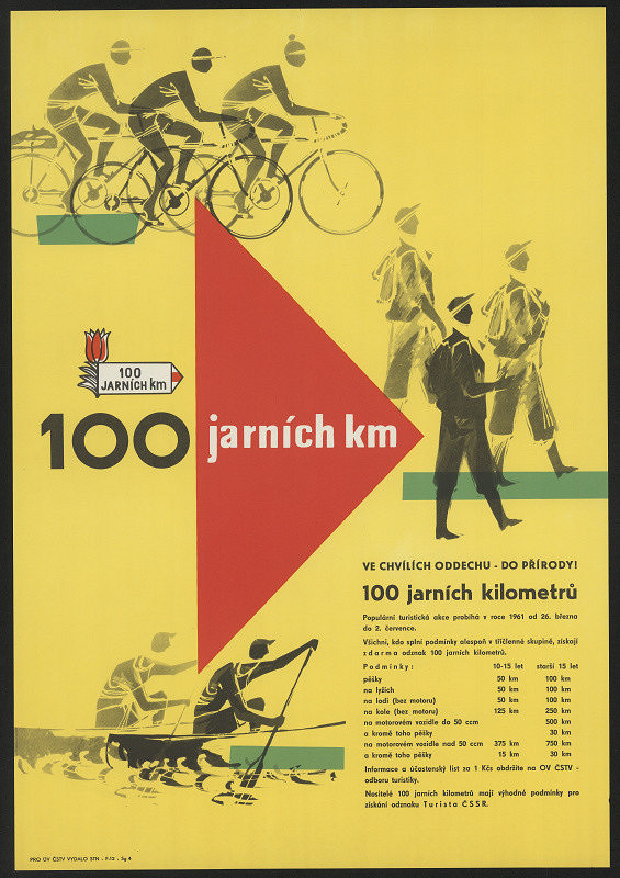 neznámý – 100 jarních km ve chvílích oddechu - do přírody 