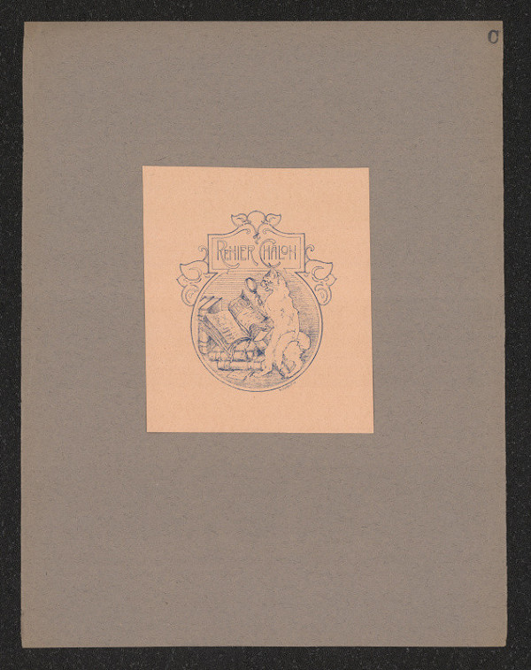 neurčený autor – Ex libris Renier Chalon 