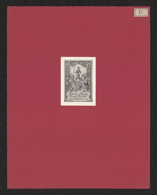 Alexander von Dachenhaüsen – Bibliothek zu Fachlenfeld 1903 