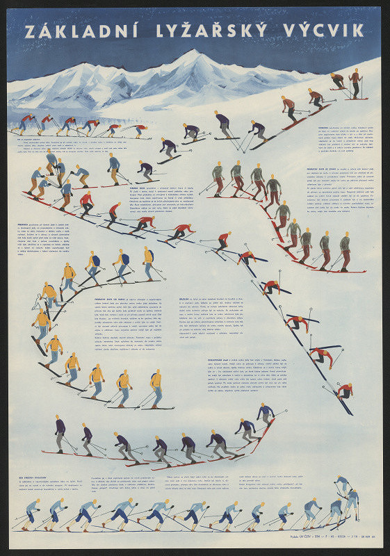 neznámý – Základní lyžařský výcvik 