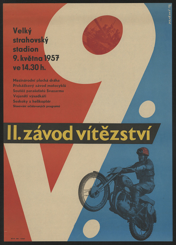 Adolf Pražský – II. Závod vítězství Velký strahovský stadion 