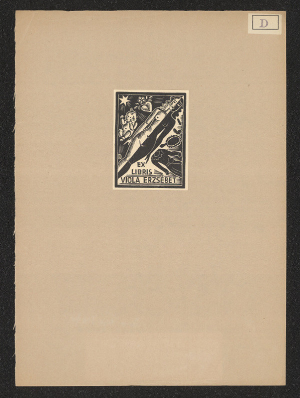 Hana Dallos – Exlibris Erzsébet Viola 
