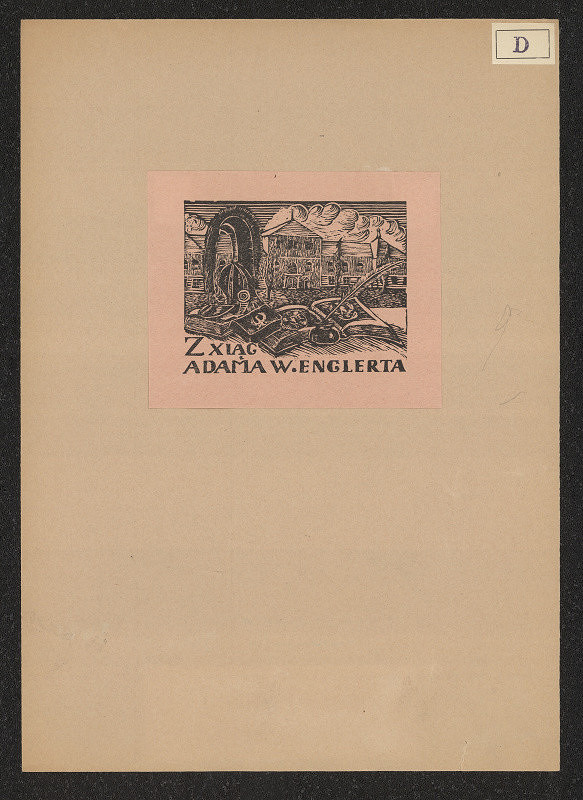 Stanislaw Dąbrowski – Exlibris W. Englert Adam 