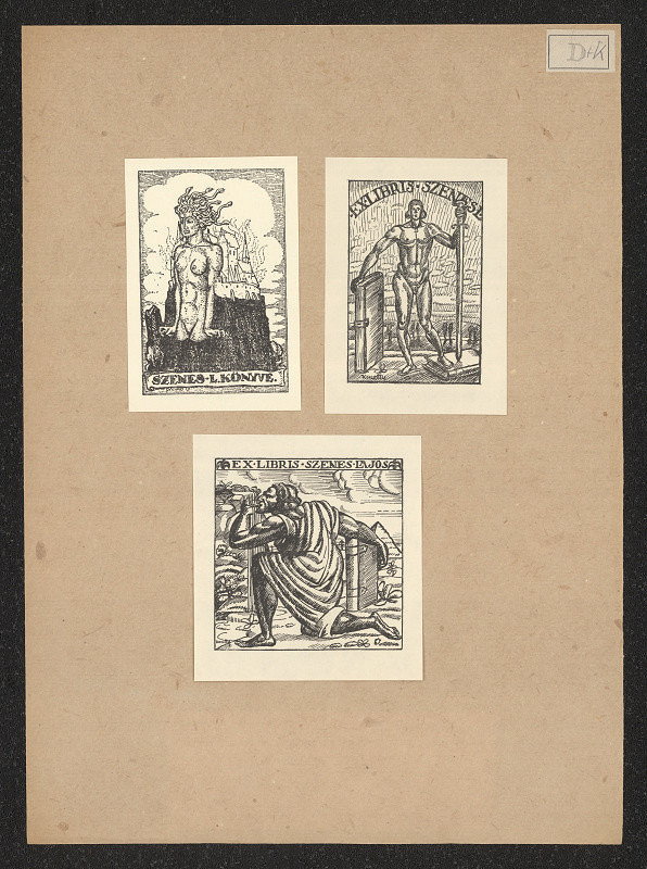 Ödön Dankó – Exlibris Szenes L. 