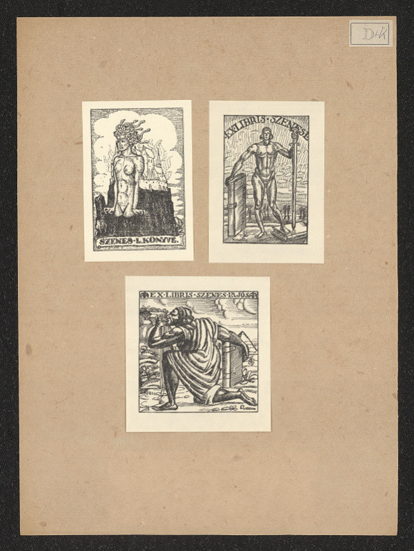 Ödön Dankó – Exlibris Szenes L. 