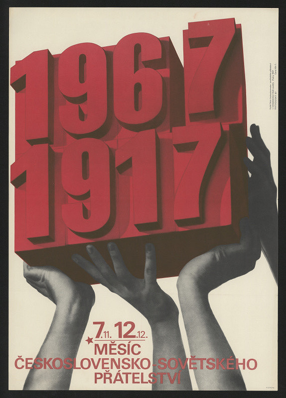 Jiří Rathouský – 1967-1917 Měsíc čsl.-sovětsk... prátelství 