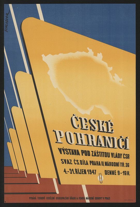 Wolfgang Alexander Schlosser – České pohraničí. Výstava 4.-31. října 1947 