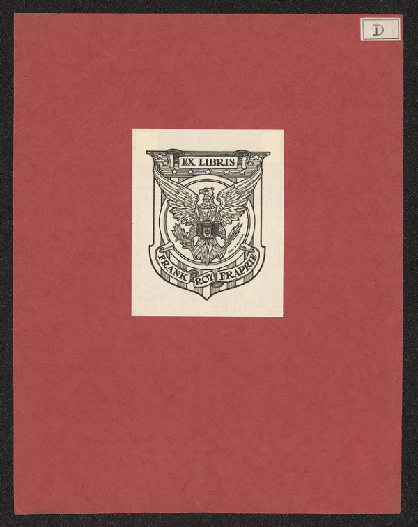 Charles Dawson – Ex libris Frank Roy Fraprie 