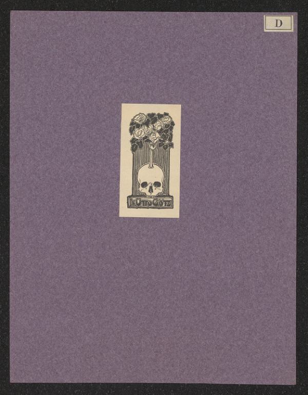 Molly Dauzinger – Exlibris Dr. Otto Götz 