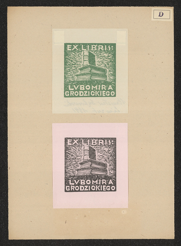 Stanislaw Dąbrowski – Exlibris Lubomira Grodzickiego 