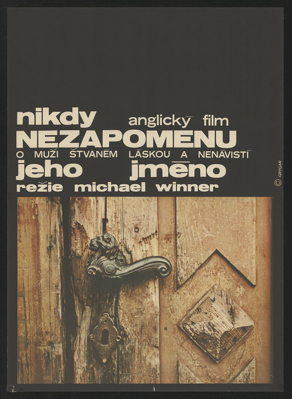 Milan Grygar – Nikdy nezapomenu jeho jméno. Angl. film 