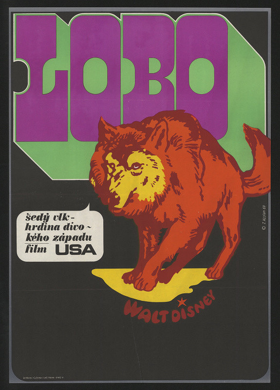 Zdeněk Kaplan – Walt Disney, Lobo, šedý vlk - hrdina divokého západu 
