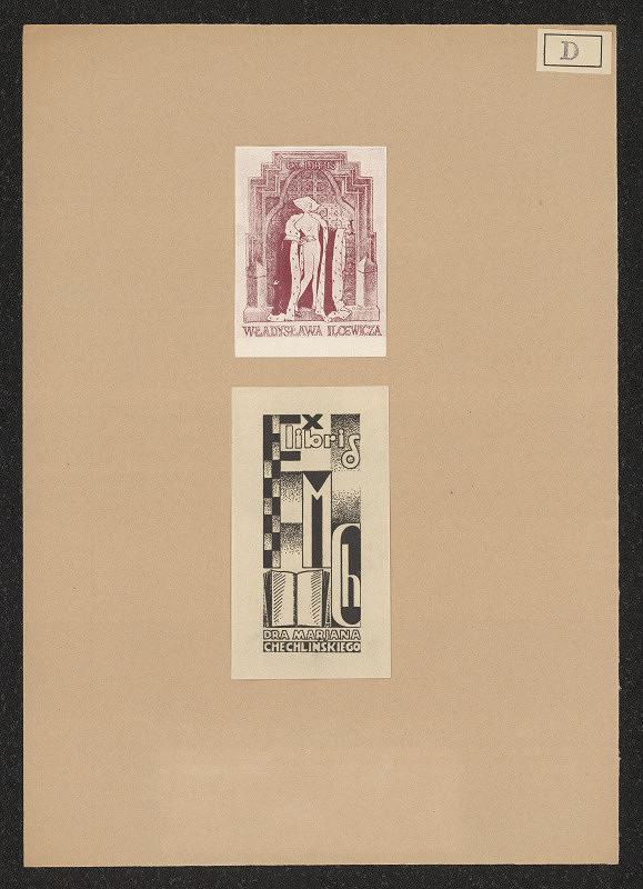 Stanislaw Dąbrowski – Exlibris Dra Marjana Chechlinskiego 