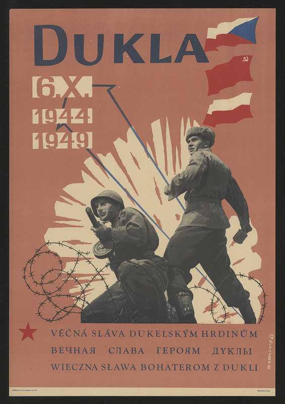 Michael (Borisovič) Romberg – Dukla 6.X.1944-1949 