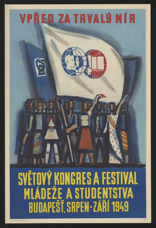 J. Procházka – Světový kongres a festival mládeže a studentstva Budapesť, srpen-září 1949 