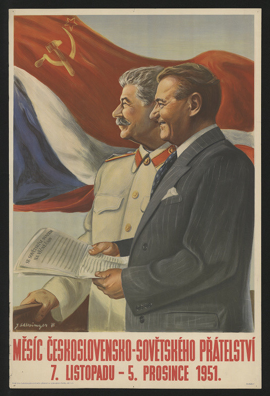 Josef Schlesinger – Měsíc čsl.- sov. přátelství. 7. listopad- 5. prosinec 1951 