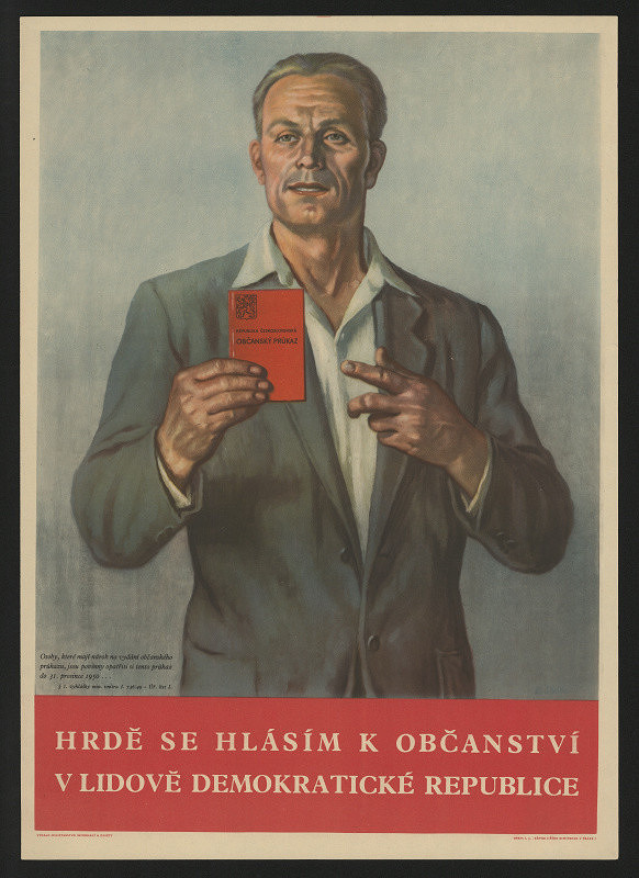 Karel Skála – Hrdě se hlásím k občanství v lidové demokr. republice 