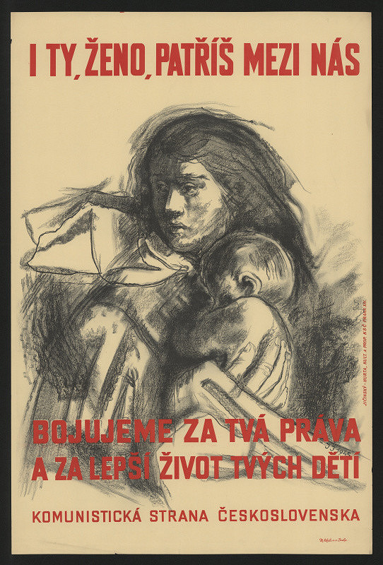 signatura JJ – I ty, ženo, patříš mezi nás . Kom str. čsl. 