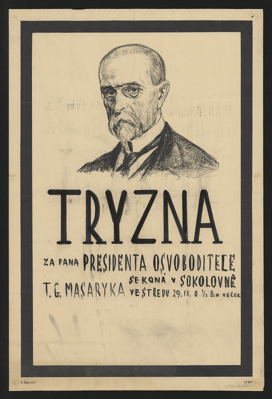 Karel Štika – Tryzna za pana presidenta osvoboditele T. G. Masaryka