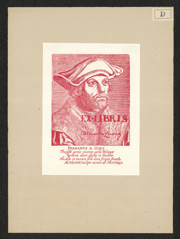 Albrecht Dürer, Albrecht Dürer - kopie – Exlibris Hineida Lucas 