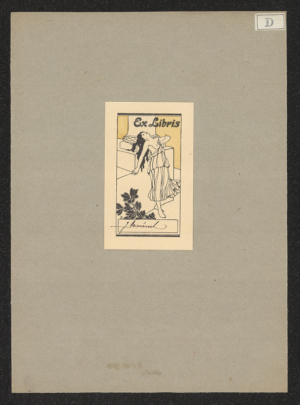 Juliusz Dürer, Albrecht Dzierzanowski – Exlibris J. Dzien(?) 