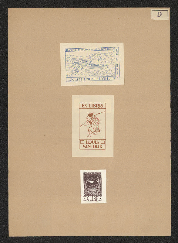 Louis Dürer, Albrecht van Dijk – Exlibris Louis van Dijk 