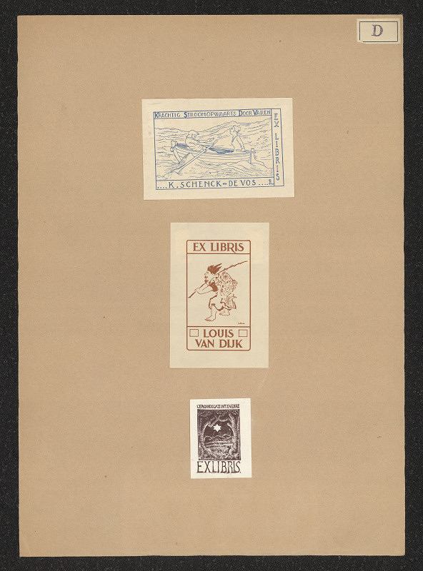 Louis Dürer, Albrecht van Dijk – Exlibris Louis van Dijk 