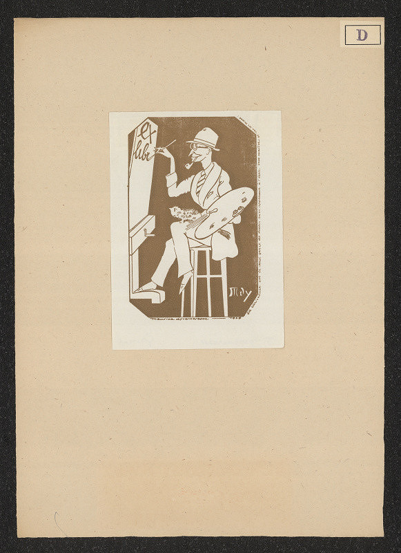 Maurice Dürer, Albrecht Dyverneresse – Ex libris Dyverneresse Maurice 