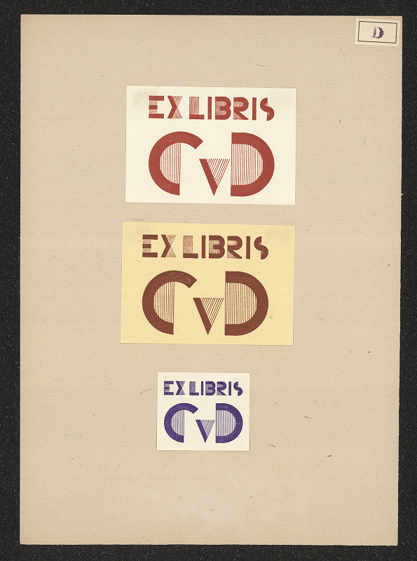 Constant van Dijk – Exlibris Siet van Constant 
