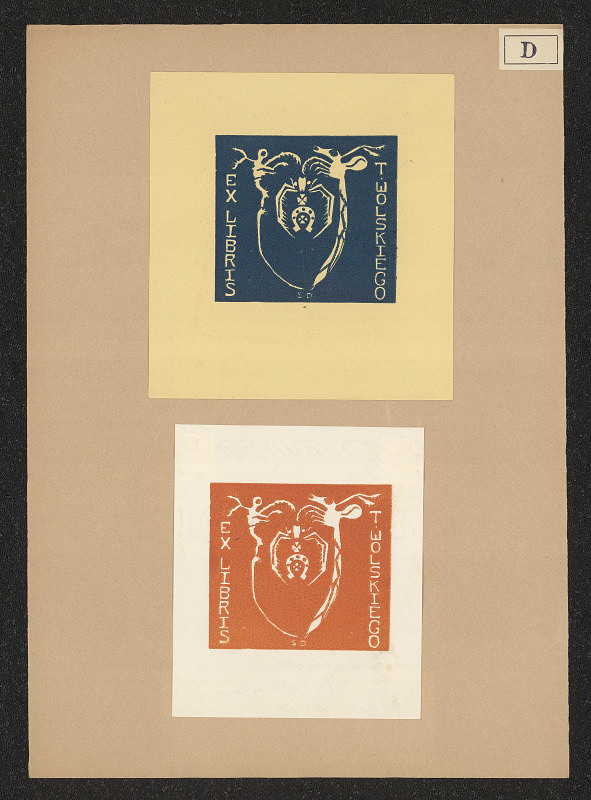 Stanislaw Dąbrowski – Exlibris T. Wolskiego 