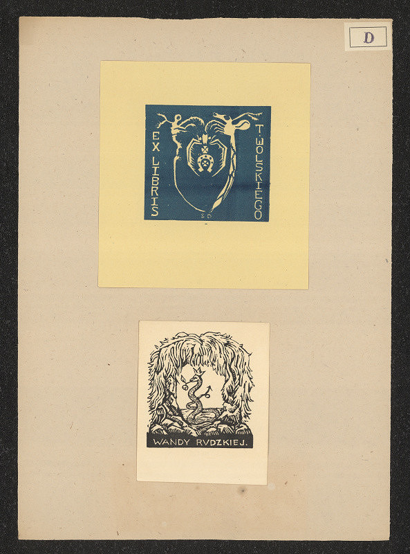 Stanislaw Dąbrowski – Exlibris T. Wolskiego 