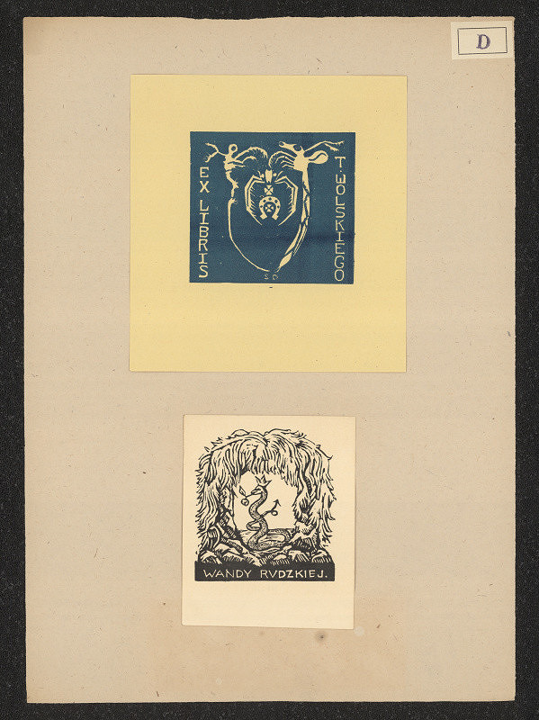 Stanislaw Dąbrowski – Exlibris Wandy Rudzkiej 