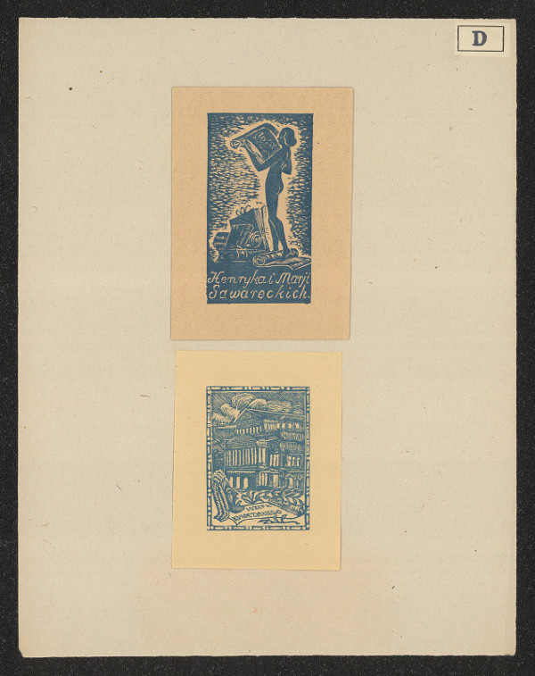 Stanislaw Dąbrowski – Exlibris Iosefa Kuroczyckiego 